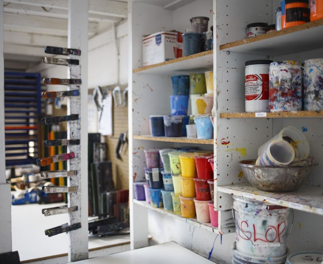 Natural dye studio