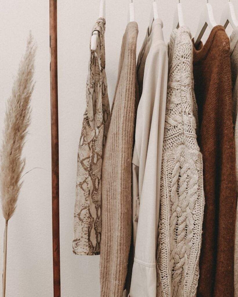 Undyed knits